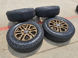 18" Toyota Tundra TRD OEM wheels rims 75281 Sequoia LX600 2024 2025 2026 NEW Texas Truck Tire
