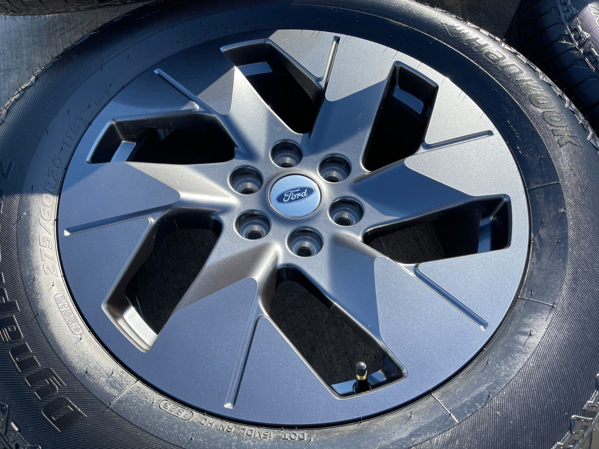 20" Ford F-150 LIMITED OEM rims wheels 10471 Expedition 2024 2025 2026 HANKOOK Texas Truck Tire