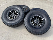 17" Jeep Wrangler 392 Gladiator Rubicon OEM 9329 BEADLOCK wheels rims NEW 35" Texas Truck Tire