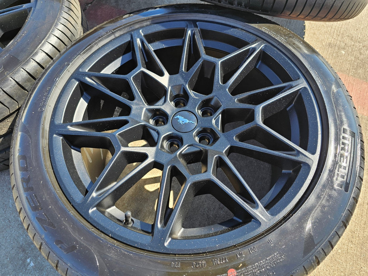 19" Ford Mustang GT Track Pack OEM 10600 10603 wheels rims 2025 2026 2027 NEW Texas Truck Tire