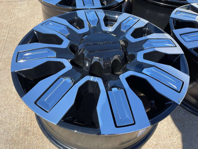 20" Chevy Silverado ULTIMATE 2500 3500 OEM 5958 14138 wheels rims 2025 2026 NEW Texas Truck Tire