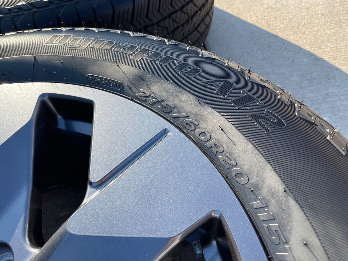 20" Ford F-150 LIMITED OEM rims wheels 10471 Expedition 2025 2026 HANKOOK NEW Texas Truck Tire