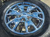 18" Ford Ranger Bronco OEM 10231 wheels rims 2021 2022 2023 2024 2025 CHROME Texas Truck Tire