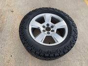 20" Chevy Silverado 1500 Tahoe Suburban OEM wheel rim 5652 tire spare Texas Truck Tire