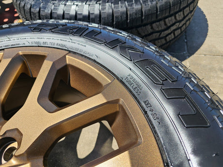 20" Toyota Tundra TSS TRD OEM wheels rims 95359 Sequoia bronze 2025 2026 NEW Texas Truck Tire
