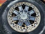 18" Hummer Grazen beadlock EV HEV 2500 OEM wheels rims 2023 2024 2025 2026 NEW Texas Truck Tire