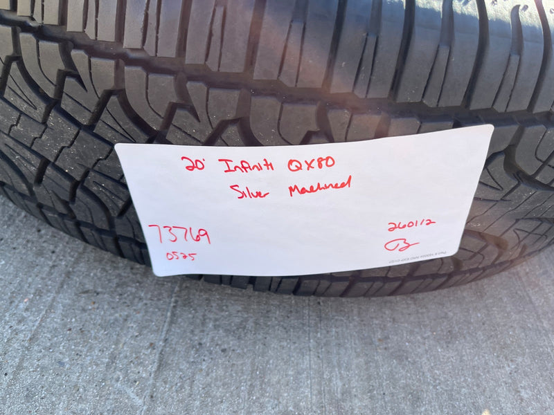 20" Infiniti QX56 QX80 OEM 73769 wheels rims Nissan Titan Armada tires Texas Truck Tire