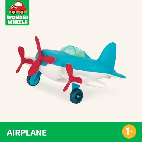 Wonder Wheels Toy Airplane for Kids and Toddlers – Pretend Play Vehicle