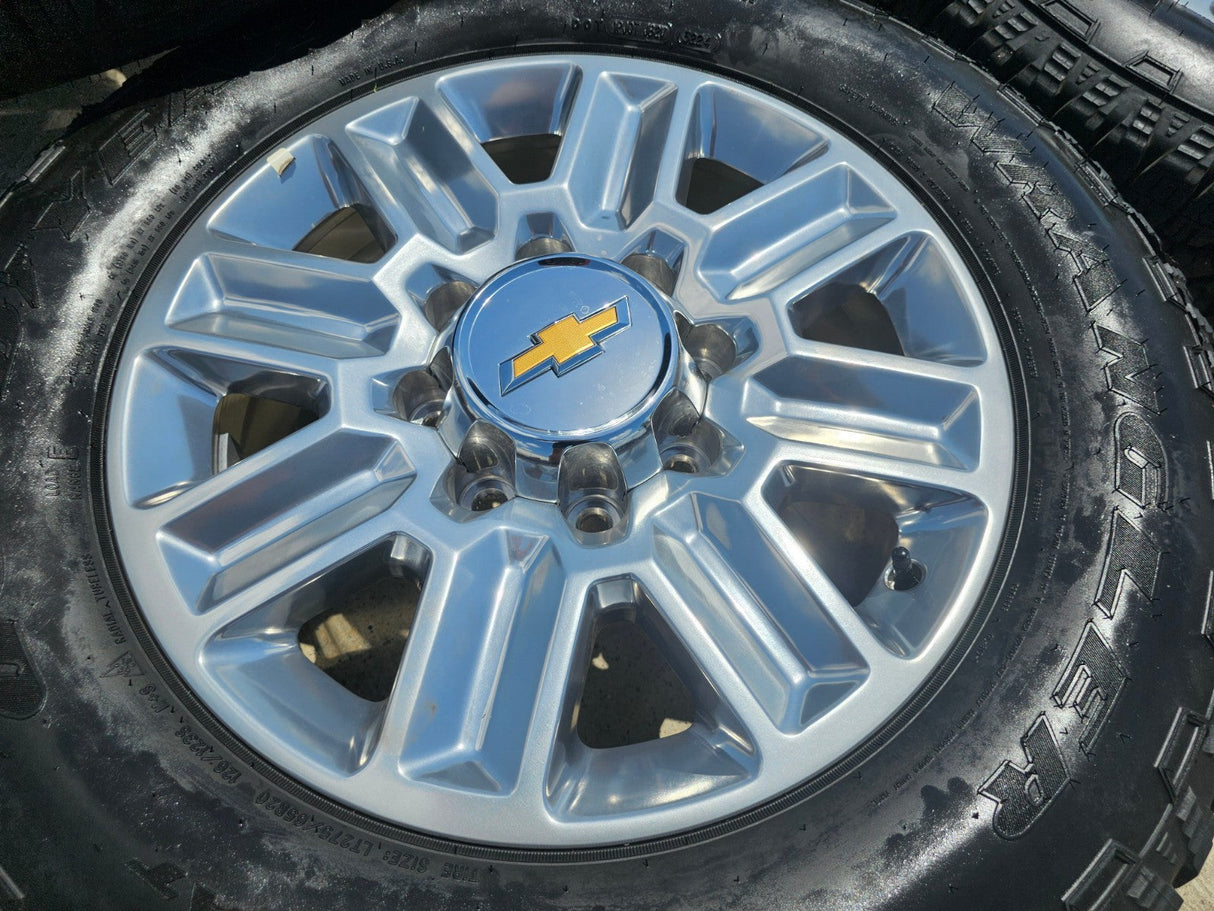 20" Chevy Silverado High Country LTZ 2500 3500 OEM 14124 wheels rims tires NEW Texas Truck Tire