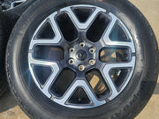 20" Dodge Ram 1500 OEM 94059 Laramie wheels rims 68583860AA 2024 2025 2026 NEW Texas Truck Tire