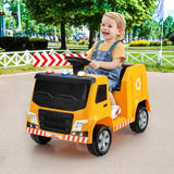 Interactive 12V Electric Recycling Garbage Truck Toy with Remote Control and Accessories