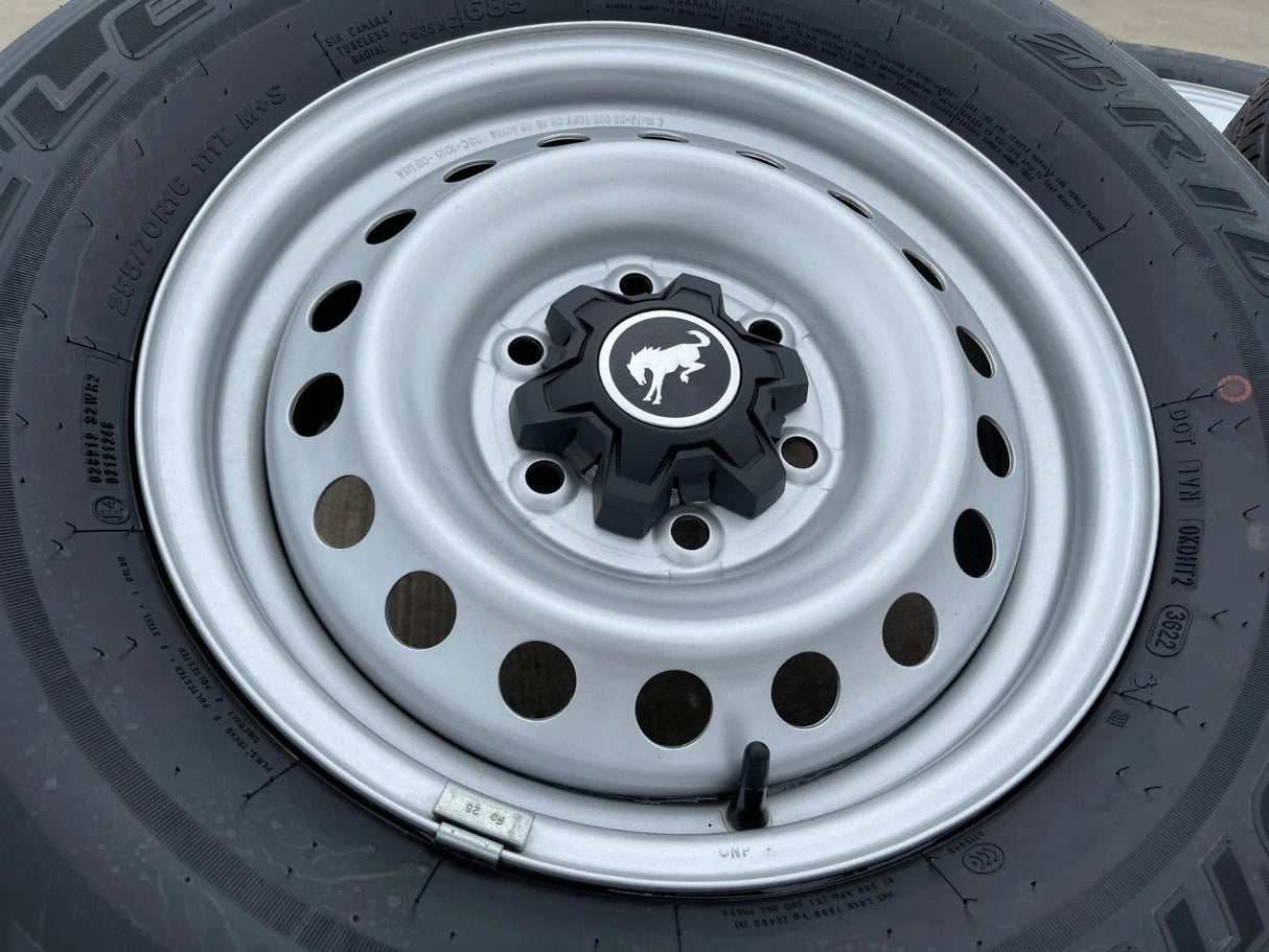 16" Ford Bronco steel wheels rims tires 10226 Ranger 2021 2022 2023 2024 2025 Texas Truck Tire