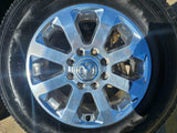 20" Dodge Ram 2500 3500 LARAMIE OEM 2700 wheels rims tires MICHELIN Texas Truck Tire