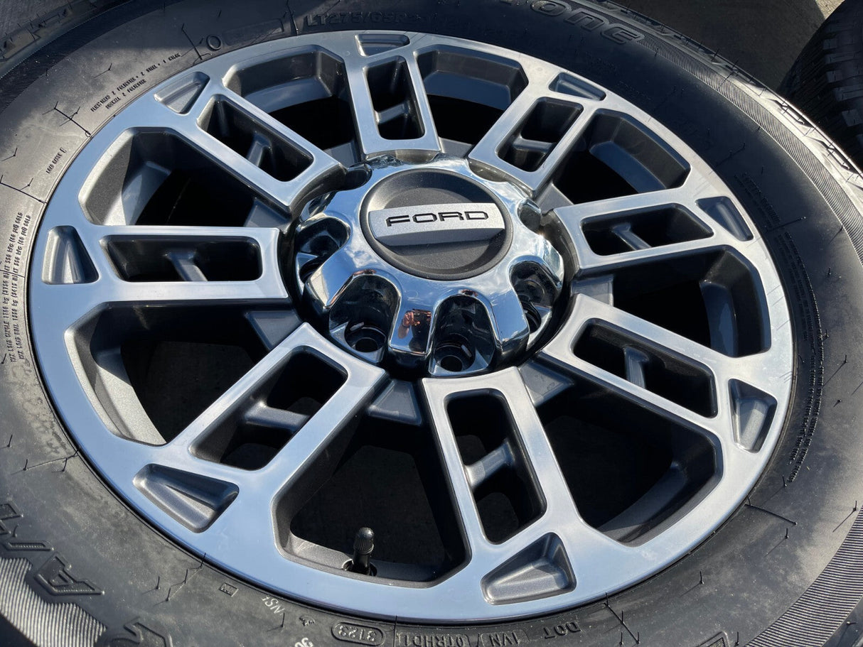 20" Ford F-250 F-350 OEM LIMITED Platinum 10302 10483 wheels rims 2025 2026 NEW Texas Truck Tire