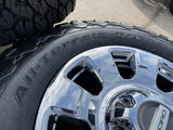20" Ford F-250 F-350 OEM Lariat 10295 25085 10552 wheels rims NEW BFG KO2 A/T Texas Truck Tire