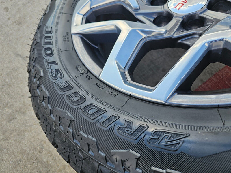 20" GMC Sierra Yukon AT4 95369 OEM wheels rims Tahoe Silverado 2023 2024 2025 Texas Truck Tire