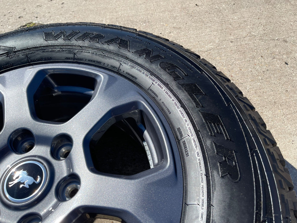 17" Ford Bronco wheel rim SPARE 10384 OEM Ranger 2023 2024 2025 GOODYEAR Texas Truck Tire