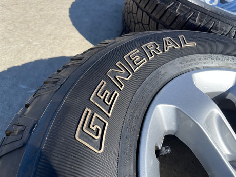 18" Dodge Ram 1500 OEM wheels rims 2672 tires GENERAL A/TP Texas Truck Tire