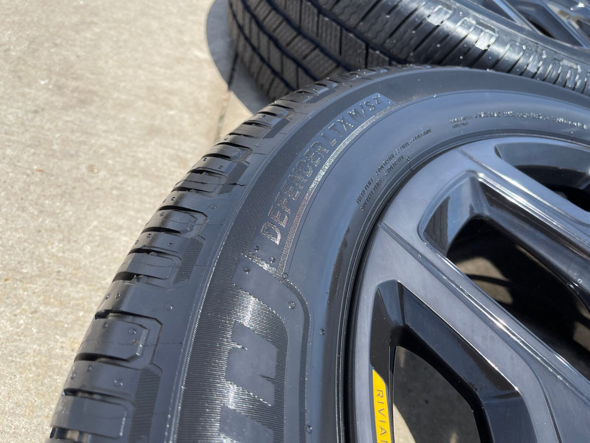 22" Rivian R1T R1S OEM wheels rims tires 2022 2023 2024 2025 2026 NEW MICHELIN Texas Truck Tire