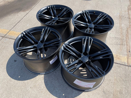 19" 19x11 19x12 Chevy Camaro ZL1 OEM staggered wheels rims 5853 5854 NEW Texas Truck Tire