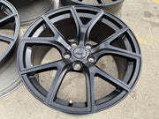 20" 20x10 Jeep Grand Cherokee SRT Trackhawk SRT8 OEM 9173 black wheels rims Texas Truck Tire