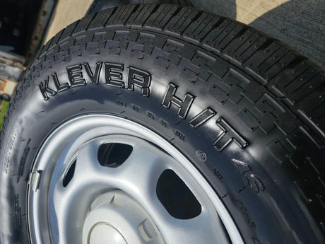 17" Ford F-150 OEM rims wheels 3857 tires steel 2020 2021 2022 2023 2024 2025 Texas Truck Tire