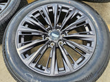 22" Cadillac Escalade V V600 Platinum OEM ORIGINAL wheel rim 2023 2024 2025 NEW Texas Truck Tire