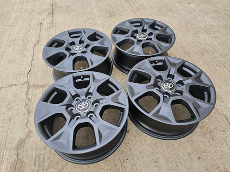 18" Toyota Land Cruiser Tundra Sequoia OEM wheels rims Lexus GX550 2024 2025 NEW Texas Truck Tire