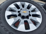 20" Chevy Silverado GMC Sierra AT4 2500 3500 OEM 5960 5947 wheels rims Texas Truck Tire