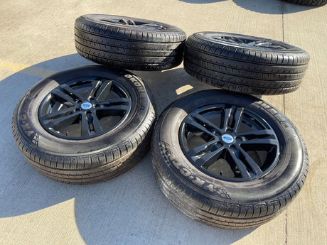18" Ford Taurus Explorer OEM 10266 rims wheels 2022 2023 2024 2025 2026 YOKOHAMA Texas Truck Tire