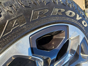 22" Dodge Ram 1500 OEM LIMITED Laramie wheels rims 2685 GRAY 2022 2023 2024 2025 Texas Truck Tire