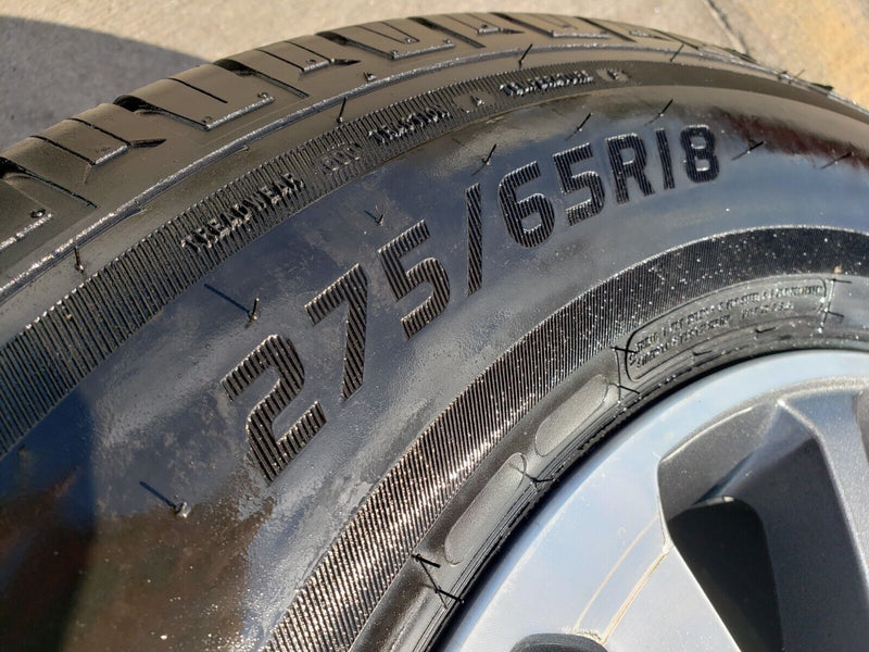 18" Ford F-150 Expedition 10142 OEM rims wheels tires 2018 2019 2020 2022 2023 Texas Truck Tire