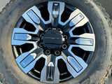 20" GMC Sierra AT4X 2500 3500 OEM wheels rims 5958 14138 Chevy Silverado Texas Truck Tire