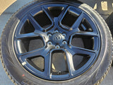 22" Dodge Ram 1500 OEM LIMITED Laramie wheels rims black 2725 2684 PIRELLI NEW Texas Truck Tire