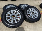 20" Ford F-250 F-350 Platinum OEM 10153 rims wheels 2020 2022 2024 2025 2026 Texas Truck Tire