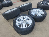 20" VW Atlas OEM wheels rims tires gray 70029 Audi Q7 Q8 2020 2021 2022 2023 Texas Truck Tire