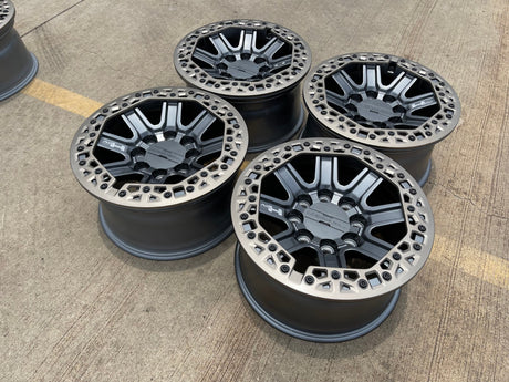 (5) 18" Hummer Grazen beadlock EV HEV 2500 OEM wheels rims 2024 2025 2026 NEW Texas Truck Tire