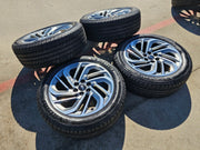 22" Lincoln Navigator OEM 94225 rims wheels BLACK LABEL 2025 2026 MICHELIN NEW Texas Truck Tire