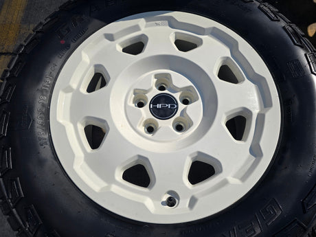 18" Honda Passport Ridgeline Pilot HPD OEM white wheels rims MDX 2025 2026 NEW Texas Truck Tire