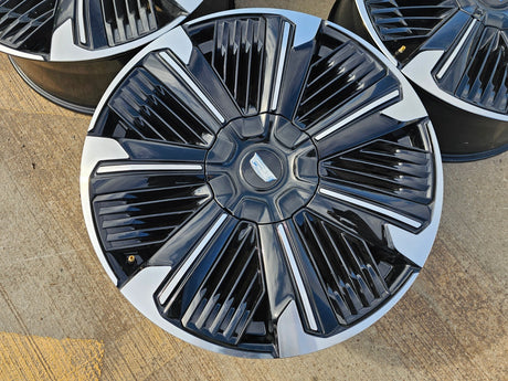 24" Cadillac Escalade IQ EV OEM 8x165 wheels rims Hummer 2500 2024 2025 2026 NEW Texas Truck Tire