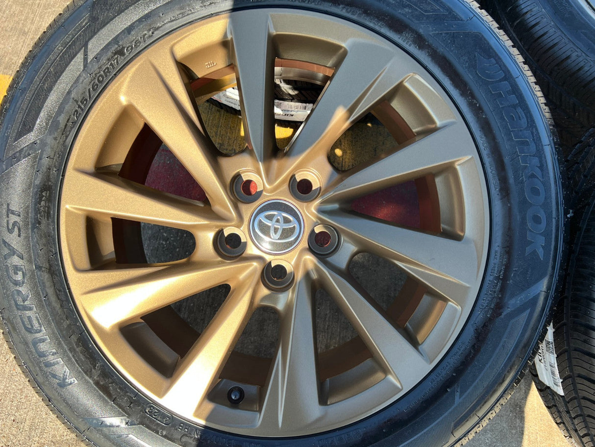17" Toyota Camry Avalon OEM wheels rims 69137 96992 CHR TRD HANKOOK NEW Texas Truck Tire