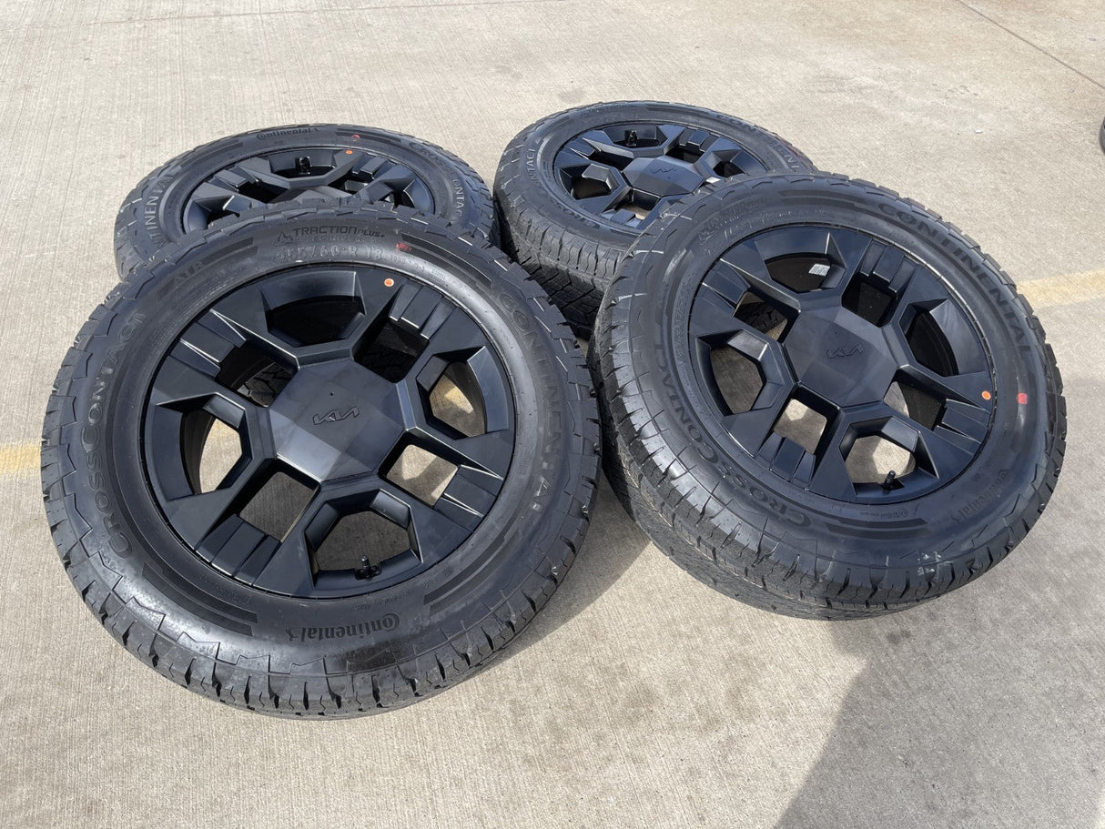 18" Kia Telluride X-PRO OEM wheels rims Sorento Sedona 2026 2027 NEW Texas Truck Tire