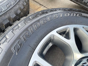 20" Ford F-250 F-350 OEM Lariat wheels rims 10292 tires BRIDGESTONE DUELER A/T Texas Truck Tire