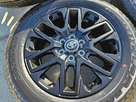 20" Toyota Tundra TRD OEM wheels rims TSS 75276 95295 Sequoia 2024 2025 2026 NEW Texas Truck Tire