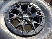 17" Ford F-150 Raptor R OEM BEADLOCK 10460 rims wheels 37" tires BFG Texas Truck Tire