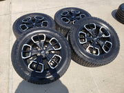 18" Hyundai Santa Cruz OEM wheels rims 95231 180411 Black 2024 2025 2026 A/T NEW Texas Truck Tire