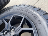 17" Jeep Gladiator OEM wheels rims 9326 95729 Wrangler BFG KM2 Texas Truck Tire