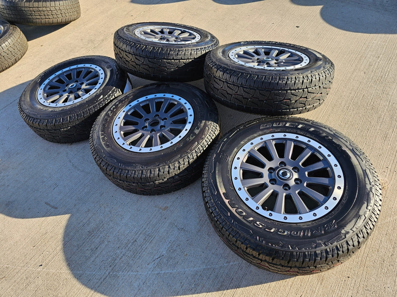 (5) 18" INEOS Grenadier OEM wheels rims tires beadlock 2023 2024 2025 2026 NEW Texas Truck Tire