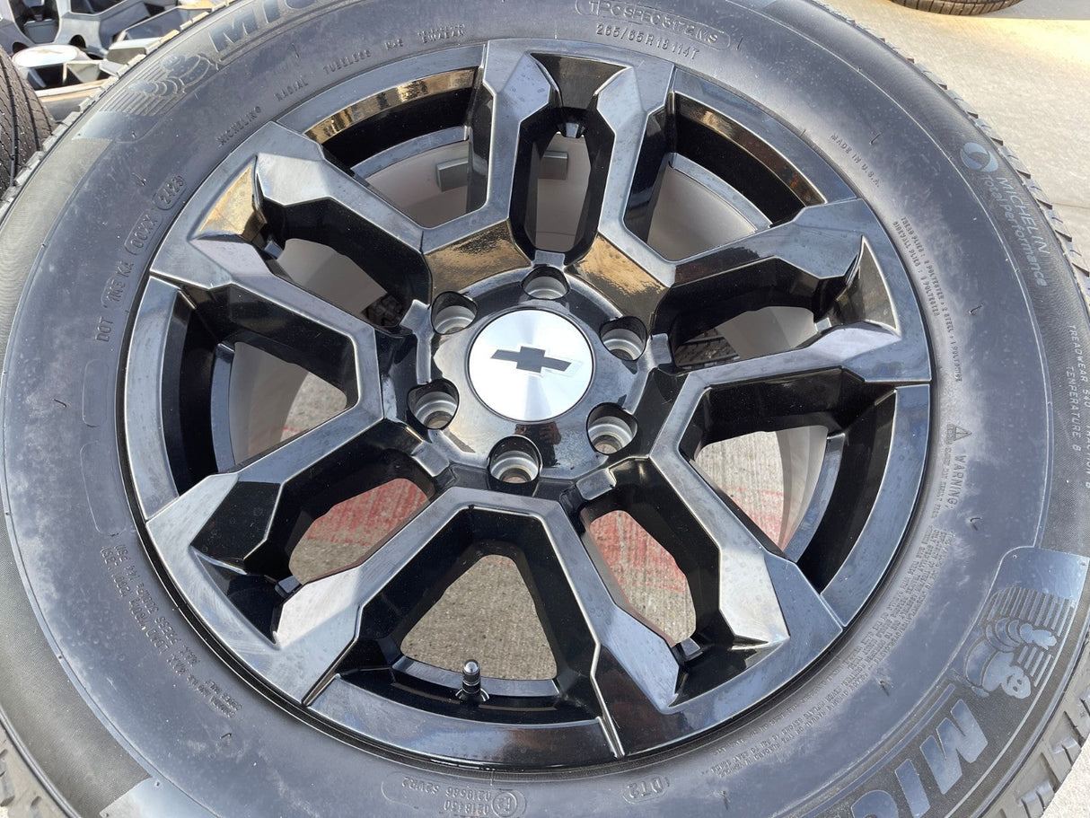 18" Chevy Silverado Suburban Tahoe OEM 14091 wheels rims GMC MICHELIN Texas Truck Tire