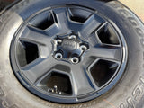 17" Jeep Wrangler Rubicon OEM 9260 wheels rims Gladiator tires BFG A/T NEW Texas Truck Tire